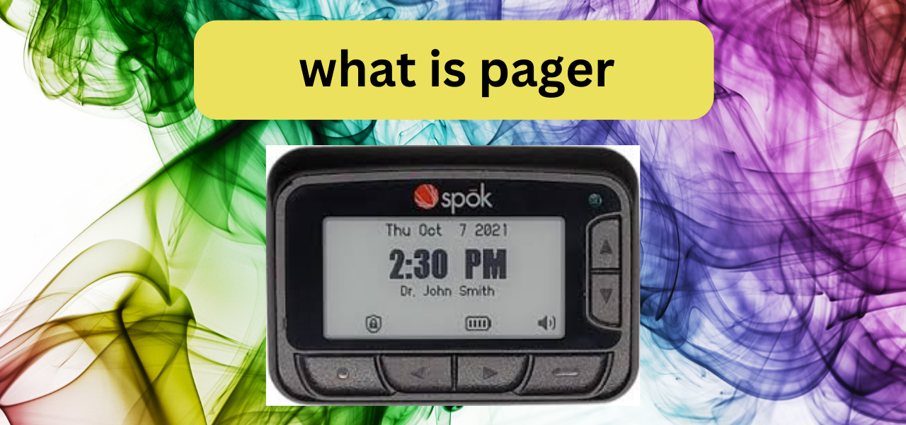 what is pager