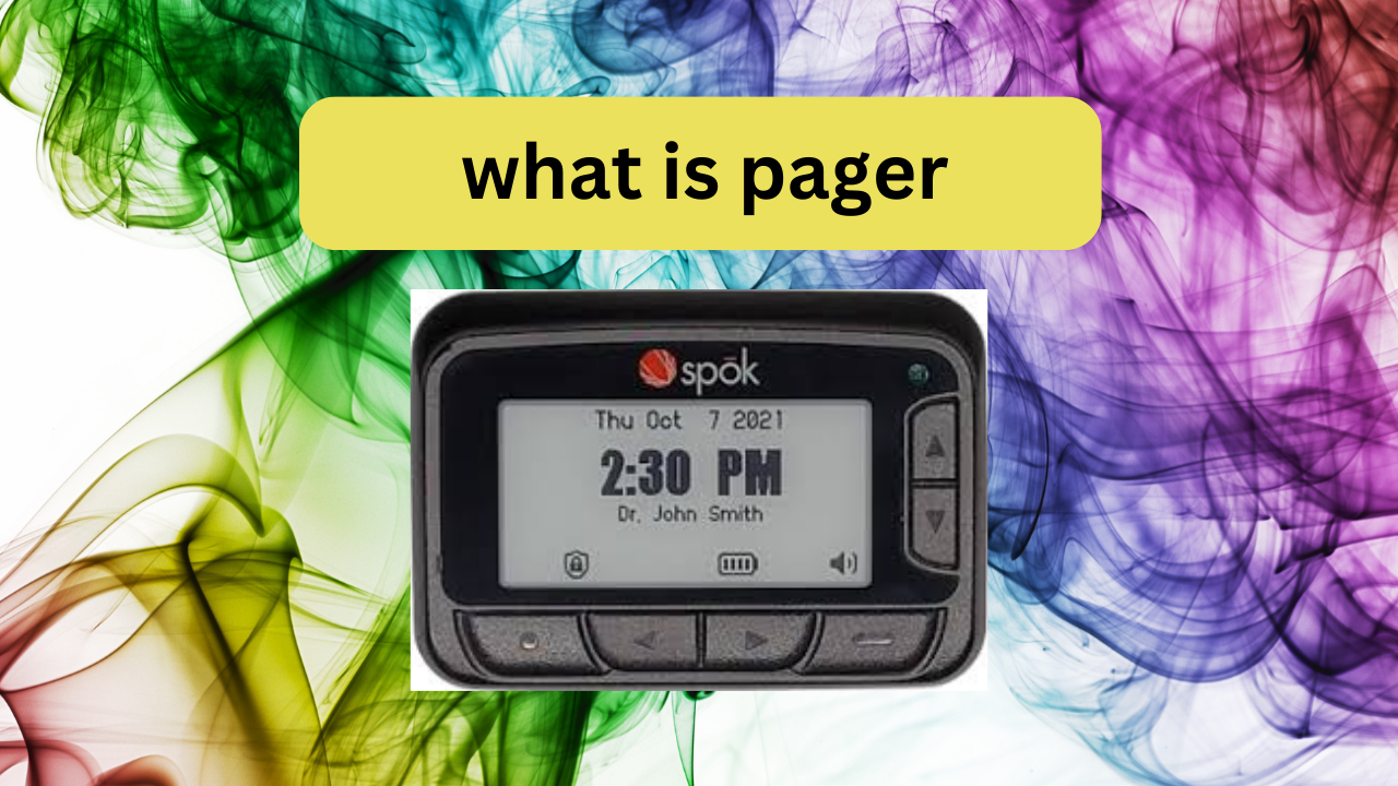 what is pager