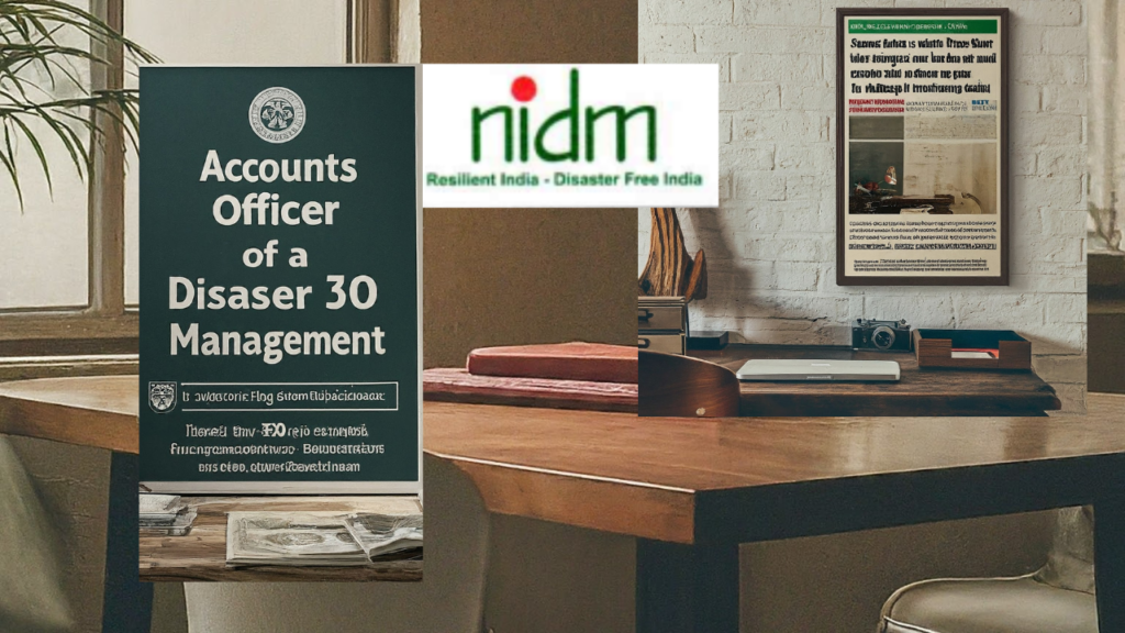 Govt Job Recruitment of Accounts Officer in (NIDM)