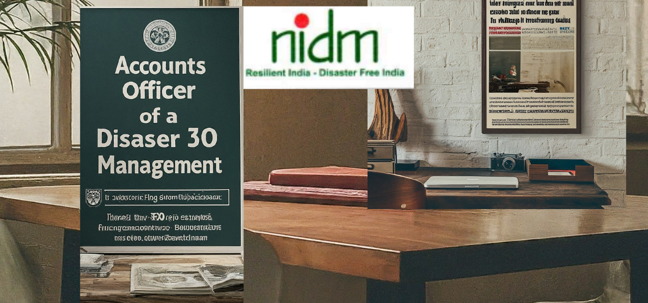 Govt Job Recruitment of Accounts Officer in National Institute of Disaster Management (NIDM)