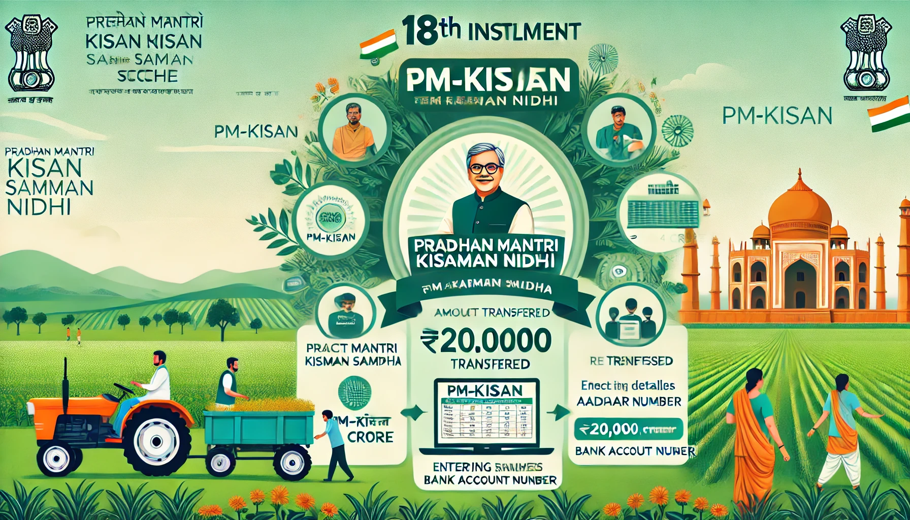 pm kisan 18th installment date