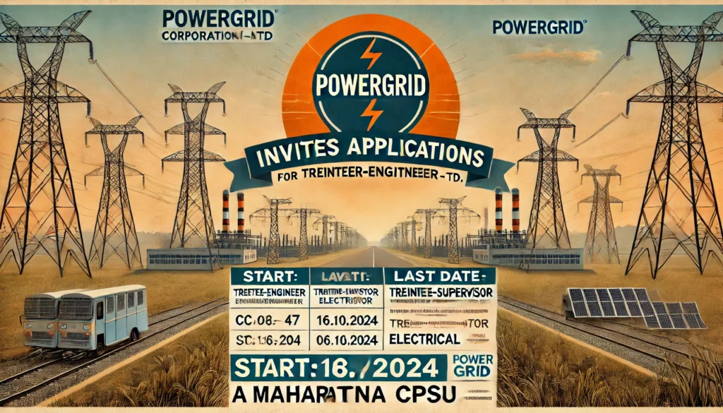 Govt Job Power Grid Corporation of India (Vacancy PESL)