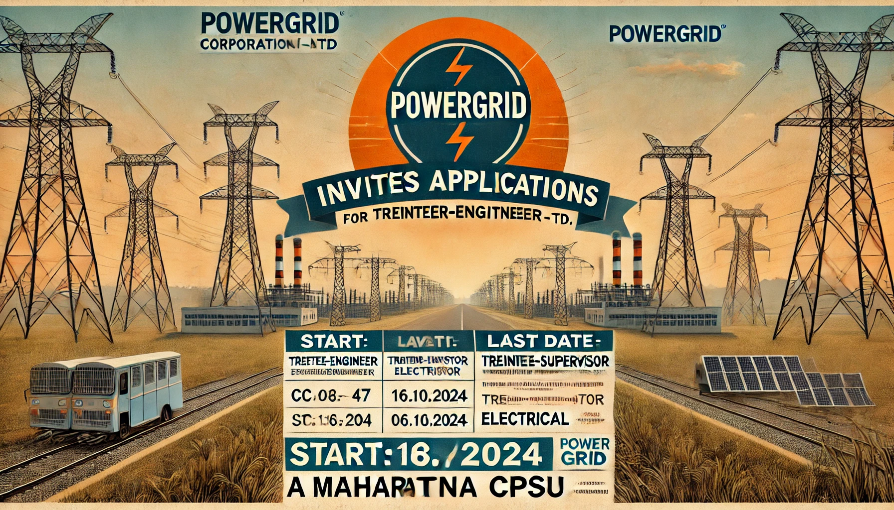 Apply Now: Power Grid Corp Vacancies | Govt Job Power Grid Corporation of India (Vacancy PESL) 2024-25