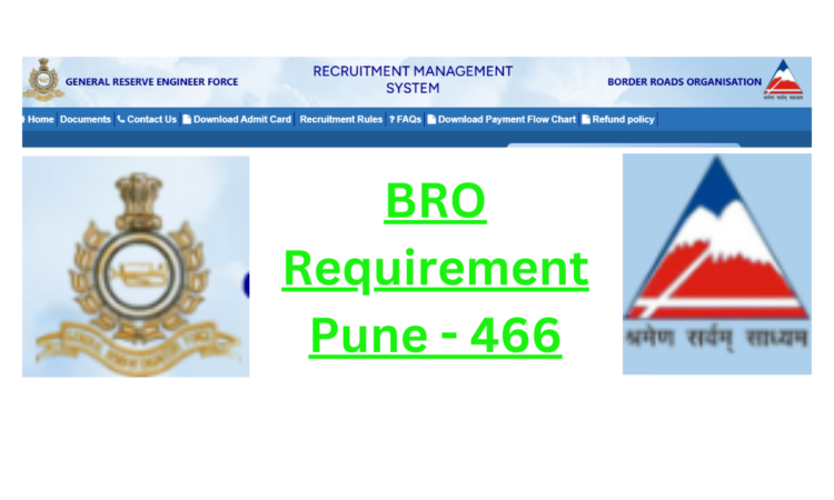 BRO Requirement Pune