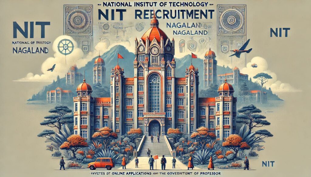 National Institute of Technology NIT (NIT Recruitment) Nagaland | NIT Teacher Recruitment 2024