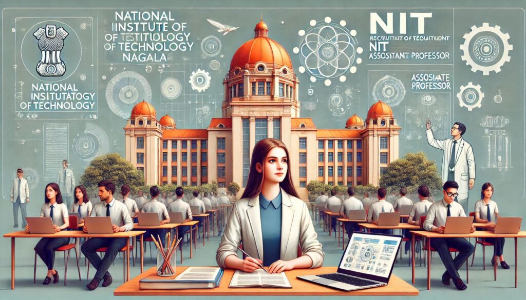 National Institute of Technology NIT (NIT Recruitment) Nagaland | NIT Teacher Recruitment 2024