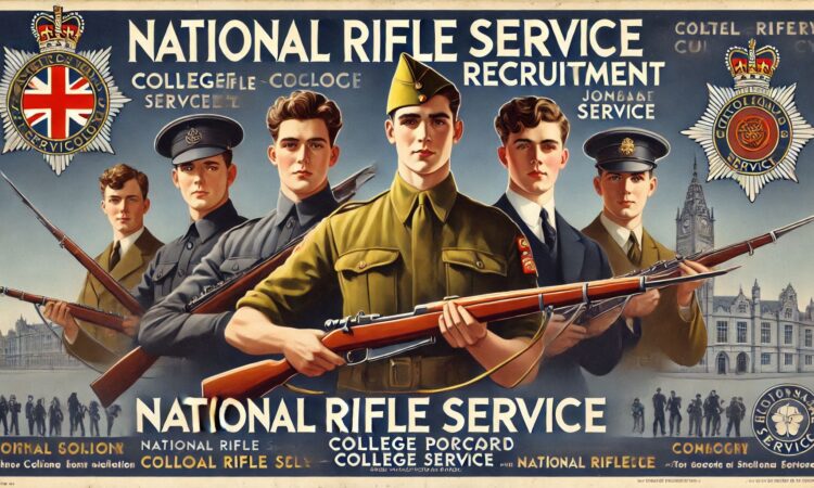 National Rifle Service College Postcard Recruitment